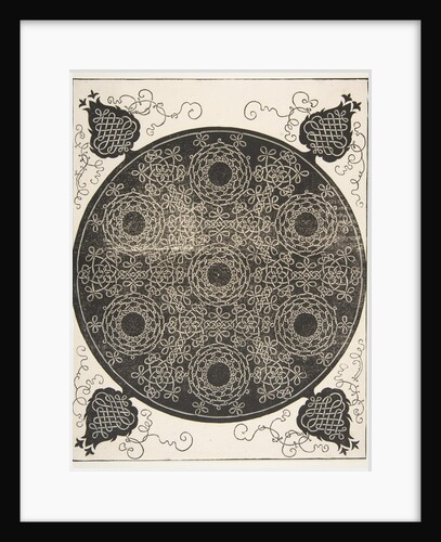 'The Sixth Knot'. Interlaced Roundel with Seven Wreaths, 1521 before by Albrecht Dürer