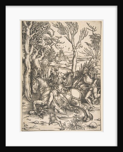 The Knight and Man-at-Arms by Albrecht Dürer