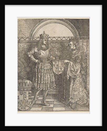 The Betrothal of Mary of Burgundy from the Triumphal Arch of Emperor Maximilian I, 1515 by Albrecht Dürer