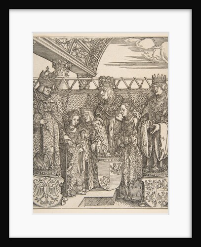 The Congress of Princes at Vienna, from the Triumphal Arch of Emperor Maximilian I, 1515 by Albrecht Dürer