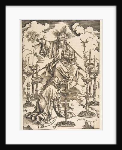 Saint John Beholding the Seven Golden Candlesticks, from The Apocalypse by Albrecht Dürer