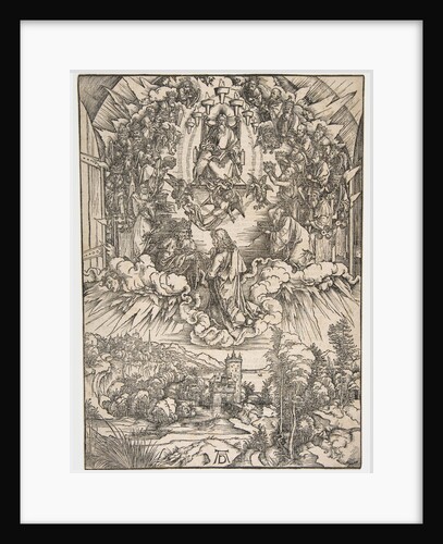 Saint John before God and the Elders, from The Apocalypse by Albrecht Dürer
