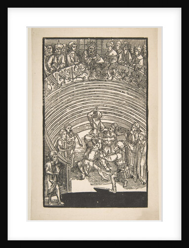 Illustration from The Comedie of Terence, 19th century reprint by Albrecht Dürer