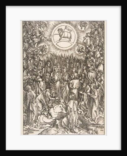 The Adoration of the Lamb, from the Apocalypse series by Albrecht Dürer