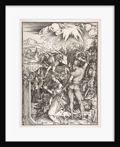 The Martyrdom of Saint Catherine of Alexandria by Albrecht Dürer