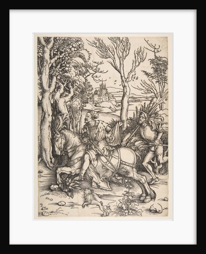 The Knight and Man-at-arms by Albrecht Dürer