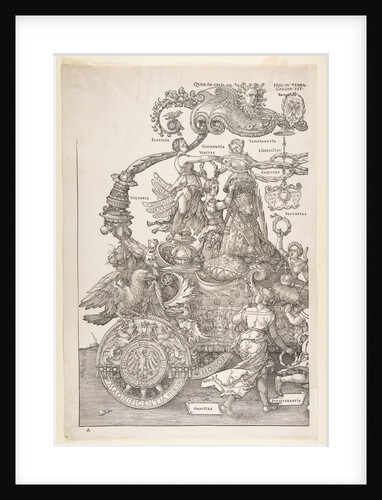 The Triumphal Chariot of Maximilian by Albrecht Dürer