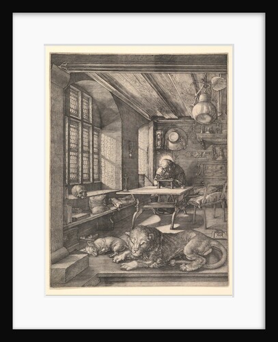 Saint Jerome in His Study, 1514 by Albrecht Dürer