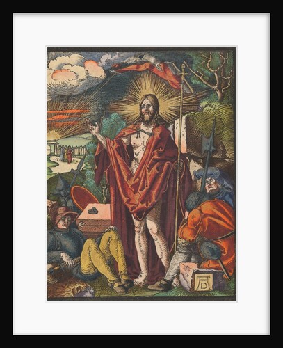 Resurrection, from the Small Woodcut Passion by Albrecht Dürer