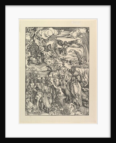 The Babylonian Whore, from The Apocalypse. Facsimile by Albrecht Dürer