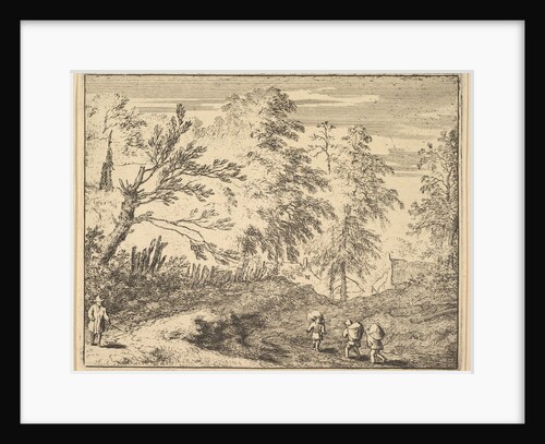 The Three Porters by Allart van Everdingen