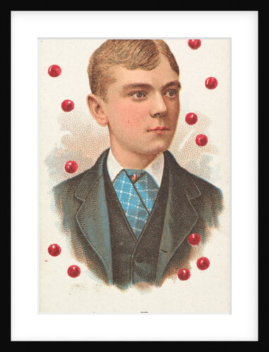 Albert Frey, Pool Player, from World's Champions, Series 1 for Allen & Ginter Cigare…, 1887 by Allen & Ginter