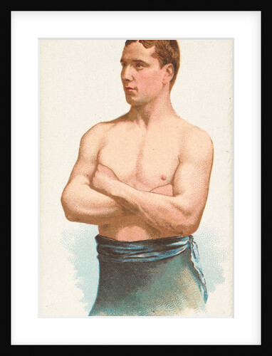 Jack Dempsey, Pugilist, from World's Champions, Series 1 for Allen & Ginter Cigarettes, 1887 by Allen & Ginter