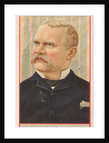 George Abel, The Baltimore Sun, from the American Editors series for Allen & Ginter C…, 1887 by Allen & Ginter