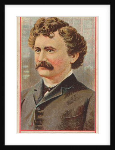 John Arkins, Denver Rocky Mountain News, from the American Editors series for Allen &…, 1887 by Allen & Ginter