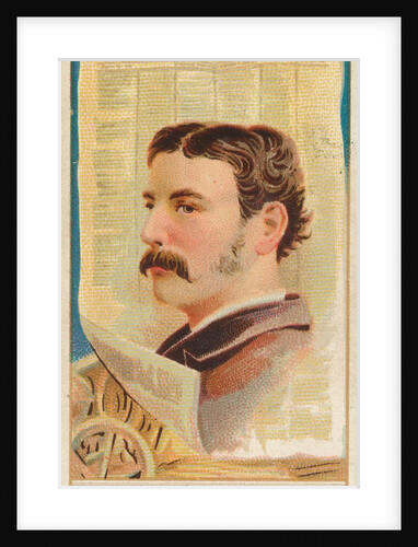 James Gordon Bennett, The New York Herald, from the American Editors series for Allen…, 1887 by Allen & Ginter