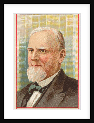 W.D. Bickham, Dayton Daily Journal, from the American Editors series for Allen & Gint…, 1887 by Allen & Ginter