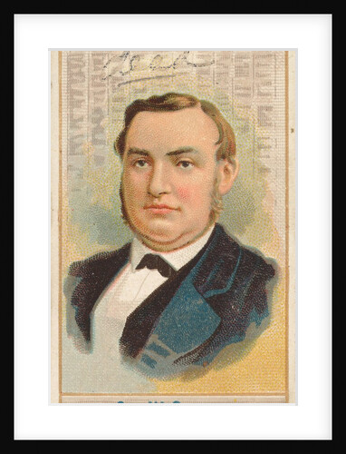 George W. Childs, Philadelphia Public Ledger, from the American Editors series for Al…, 1887 by Allen & Ginter