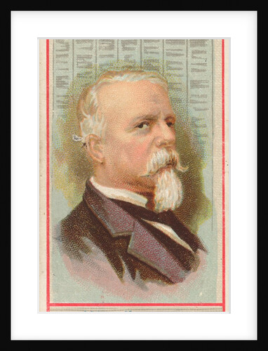 Murat Halstead, The Cincinnati Commercial Gazette, from the American Editors series f…, 1887 by Allen & Ginter