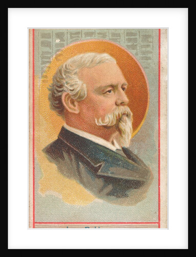 Joseph R. Hawley, The Hartford Courant, from the American Editors series for Allen…, 1887 by Allen & Ginter