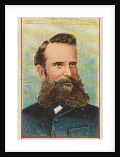 Charles H. Jones, Jacksonville Times Union, from the American Editors series for Alle…, 1887 by Allen & Ginter