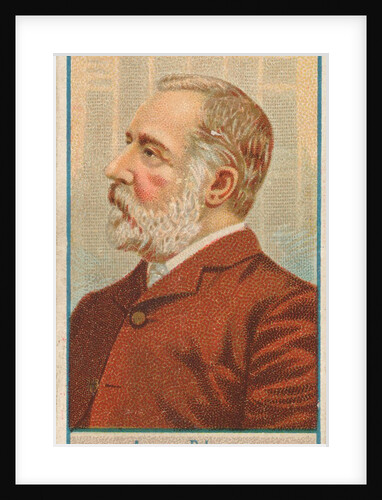Albert R. Lamar, The Macon Telegraph, from the American Editors series for Allen & Gi…, 1887 by Allen & Ginter