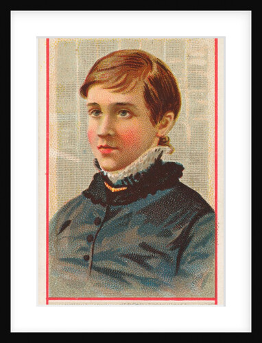 Mrs. E.J. Nicholson, The New Orleans Daily Picayune, from the American Editors series…, 1887 by Allen & Ginter