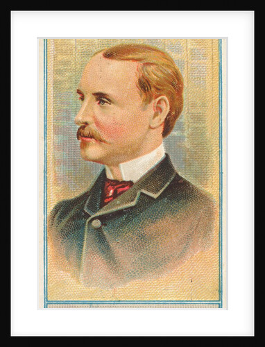 Melville E. Stone, The Chicago Daily News, from the American Editors series for Allen…, 1887 by Allen & Ginter