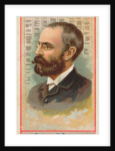 Charles H. Taylor, The Boston Daily Globe, from the American Editors series for Allen…, 1887 by Allen & Ginter