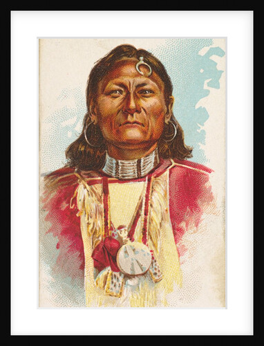 Always Riding, Yampah Ute, from the American Indian Chiefs series for Allen & Ginter …, 1888 by Allen & Ginter