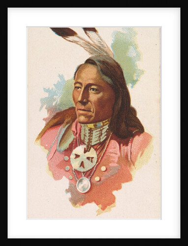 Big Chief, Ponca, from the American Indian Chiefs series for Allen & Ginter Cigarette…, 1888 by Allen & Ginter
