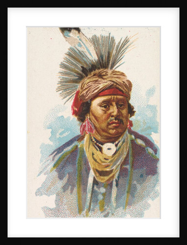 Big Bear, Missouria, from the American Indian Chiefs series for Allen & Ginter Cigare…, 1888 by Allen & Ginter