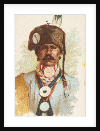 Black Hawk, Sac and Fox, from the American Indian Chiefs series for Allen & Ginter Ci…, 1888 by Allen & Ginter