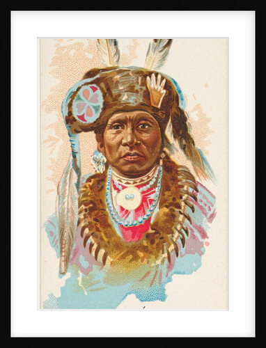 Wetcunie, Otoes, from the American Indian Chiefs series for Allen & Ginter Cigarettes…, 1888 by Allen & Ginter