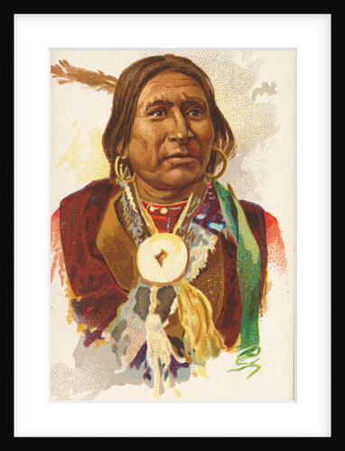 Striker, Apache, from the American Indian Chiefs series for Allen & Ginter Cigarettes…, 1888 by Allen & Ginter