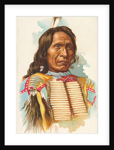 Red Cloud, Dakota Sioux, from the American Indian Chiefs series for Allen & Ginter Ci…, 1888 by Allen & Ginter