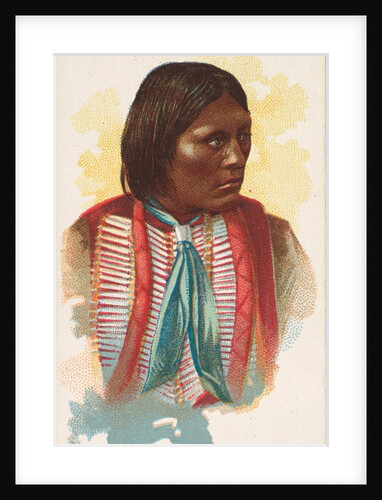 Grey Eagle, Apache, from the American Indian Chiefs series for Allen & Ginter Cigaret…, 1888 by Allen & Ginter