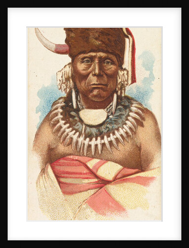 Great Bear, Delaware, from the American Indian Chiefs series for Allen & Ginter Cigar…, 1888 by Allen & Ginter
