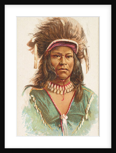 Chief Gall, Hunkpapa Sioux, from the American Indian Chiefs series for Allen & Ginter…, 1888 by Allen & Ginter