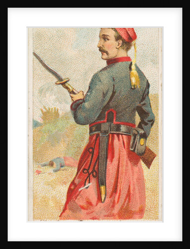 Sword Bayonet, from the Arms of All Nations series for Allen & Ginter Cigarettes Brands, 1887 by Allen & Ginter