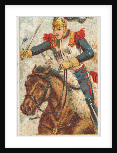 Saber, from the Arms of All Nations series for Allen & Ginter Cigarettes Brands, 1887 by Allen & Ginter