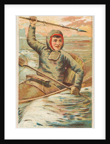 Harpoon, from the Arms of All Nations series for Allen & Ginter Cigarettes Brands, 1887 by Allen & Ginter