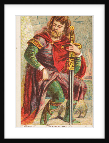 Falchion, from the Arms of All Nations series for Allen & Ginter Cigarettes Brands, 1887 by Allen & Ginter