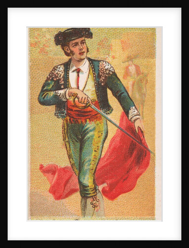 Bull Fighting Sword, from the Arms of All Nations series for Allen & Ginter Cigarette…, 1887 by Allen & Ginter