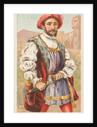 Poniard, from the Arms of All Nations series for Allen & Ginter Cigarettes Brands, 1887 by Allen & Ginter