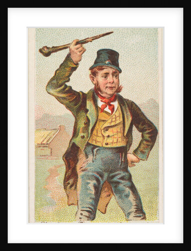 Shillalah, from the Arms of All Nations series for Allen & Ginter Cigarettes Brands, 1887 by Allen & Ginter