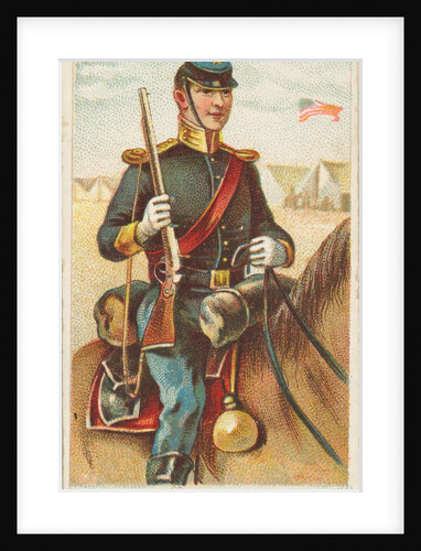 Carbine, from the Arms of All Nations series for Allen & Ginter Cigarettes Brands, 1887 by Allen & Ginter