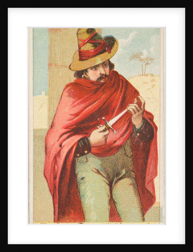 Stiletto, from the Arms of All Nations series for Allen & Ginter Cigarettes Brands, 1887 by Allen & Ginter