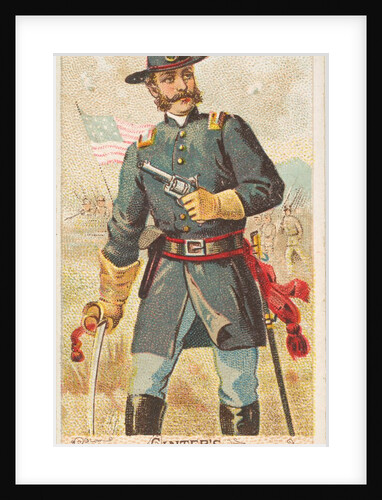 Revolver, from the Arms of All Nations series for Allen & Ginter Cigarettes Brands, 1887 by Allen & Ginter