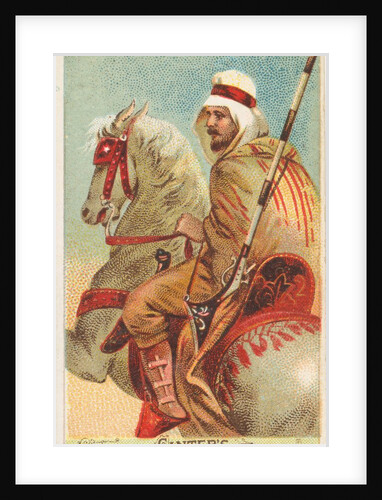 Arab Musket, from the Arms of All Nations series for Allen & Ginter Cigarettes Brands, 1887 by Allen & Ginter